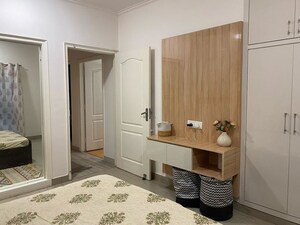 Living Room in 3 BHK Apartment at Nimbus The Hyde park, Sector 78 – for Rent