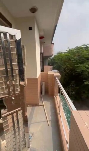 Balcony in 3 BHK Builder Floor at Vaishali Sector 4 – for Rent