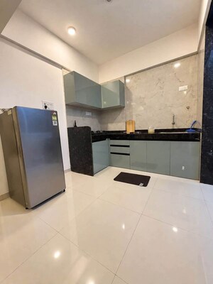 Kitchen in 3 BHK Apartment at Amrapali Verona Heights, Tech Zone 4 Greater Noida – for Rent