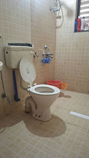 Bathroom in 1 BHK Apartment at Anjor Apartment, Baner – for Rent
