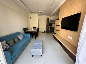 Living Room in 2 BHK Apartment at Kolte Patil Life Republic, Hinjewadi – for Rent