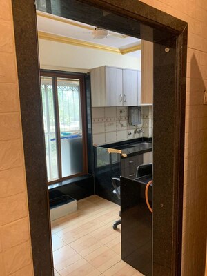 Kitchen in 1 BHK Apartment at Rendezvous Apartment, Andheri West – for Rent
