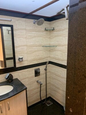 Bathroom in 1 BHK Apartment at Rendezvous Apartment, Andheri West – for Rent