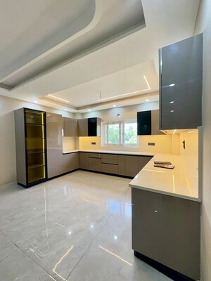 Kitchen in 3 BHK Builder Floor at East Canal Road – for Sale