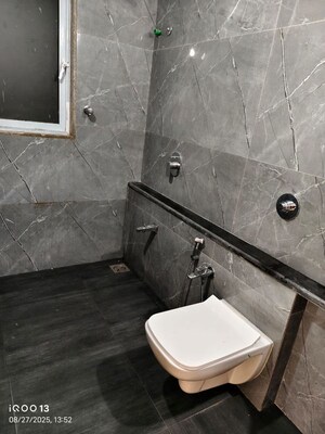 Bathroom in 2 BHK Apartment at New Mhada Colony, Powai – for Rent