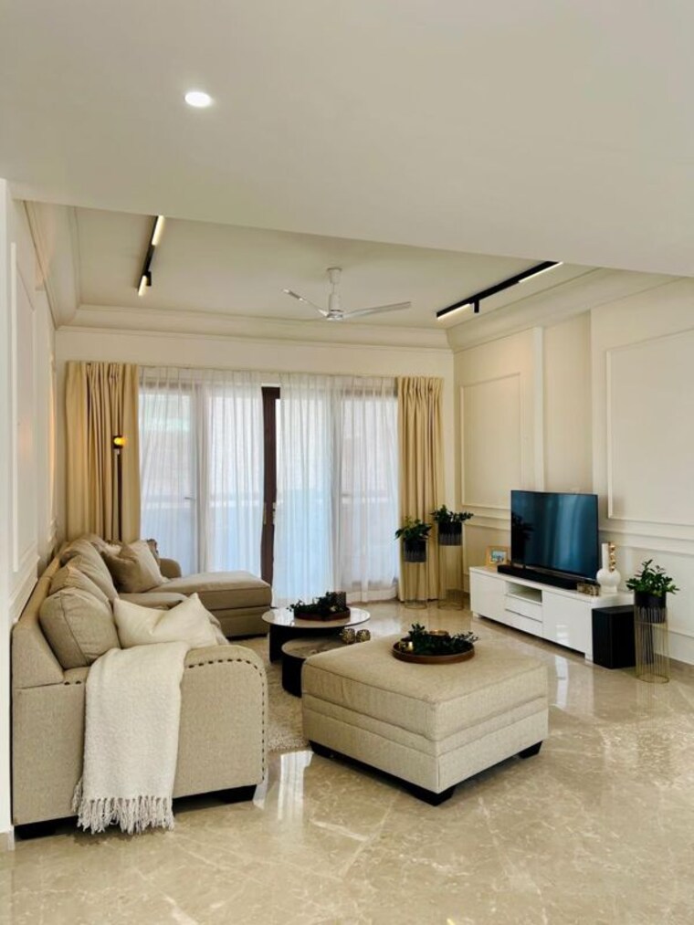 Living Room, prestige-leela-residency 4 Bedroom 3692 Sq.Ft. Apartment In Kodihalli Bangalore 10767730