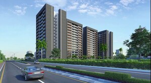 3 BHK Apartment – Exterior View View at Vesu - for Sale