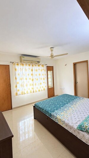Bedroom in 3 BHK Apartment at Raviraj Yellow Blossoms, Ghorpadi – for Rent