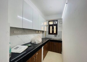 Kitchen in 3 BHK Builder Floor at Rajouri Garden – for Rent