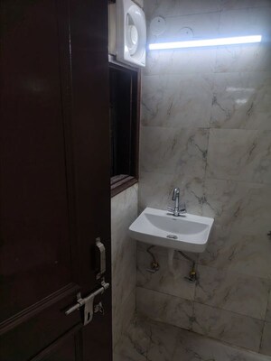 Bathroom in 2 BHK Builder Floor at Neb Sarai – for Rent