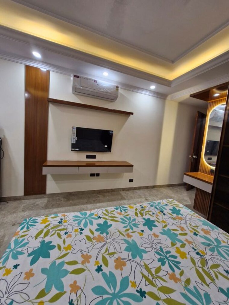 Bedroom, sector 46 Studio 600 Sq.Ft. Builder Floor In Sector 46 Gurgaon 10767765