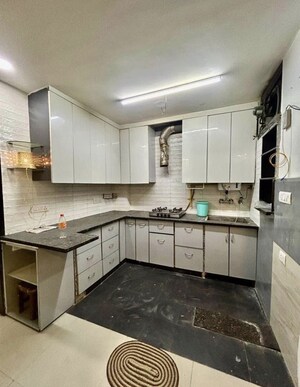 Kitchen in 3 BHK Builder Floor at Tagore Garden – for Rent