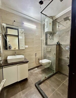 Kitchen in 3 BHK Builder Floor at Tagore Garden – for Rent