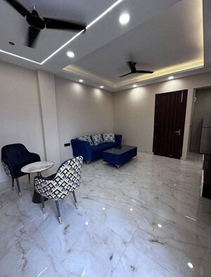 Living Room in 3 BHK Builder Floor at Saket – for Rent