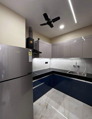 Kitchen in 3 BHK Builder Floor at Saket – for Rent