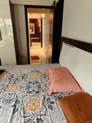 Bedroom in 2 BHK Apartment at Prayag Heights, Dindoshi – for Sale