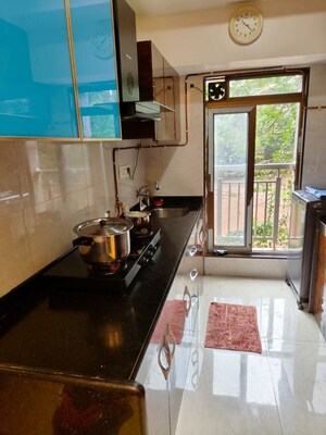 Kitchen in 2 BHK Apartment at Prayag Heights, Dindoshi – for Sale