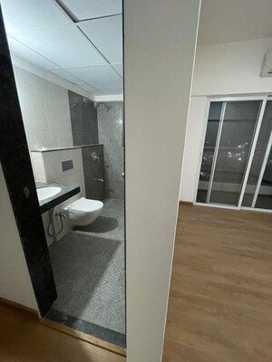 Bathroom in 2 BHK Apartment at Gera World of Joy, Kharadi – for Rent