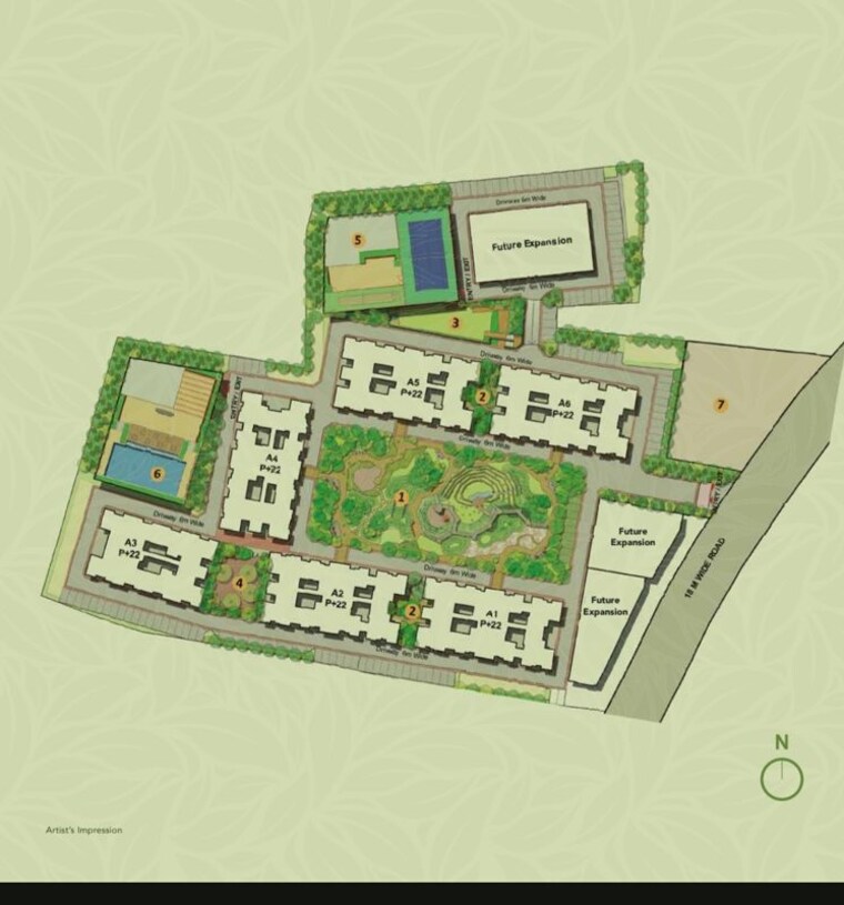 Floor Plan, kohinoor-westview-reserve 3 Bedroom 939 Sq.Ft. Apartment In Wakad Pune 10765566