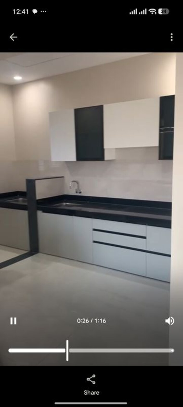 Kitchen, kohinoor-westview-reserve 3 Bedroom 939 Sq.Ft. Apartment In Wakad Pune 10765566