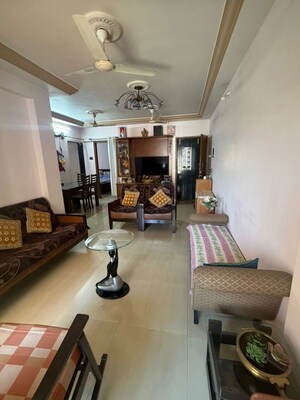Living Room in 2 BHK Apartment at The Residency, Goregaon East – for Rent
