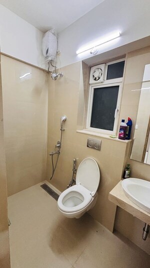 Bathroom in 2 BHK Apartment at L And T Rejuve 360, Mulund West – for Rent