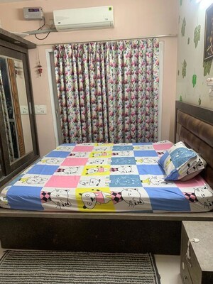 Bedroom in 2 BHK Apartment at Godrej Infinity, Keshav Nagar – for Rent