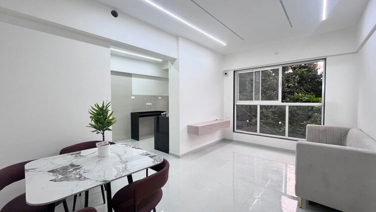 Living Room, vaibhavlaxmi-queens-avenue 1 Bedroom 402 Sq.Ft. Apartment In Chembur Mumbai 10767860