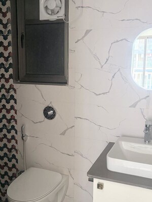 Bathroom in 3.5 BHK Apartment at Bramhacorp The Collection, Kalyani Nagar – for Rent