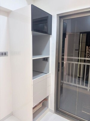 Balcony in 3.5 BHK Apartment at Bramhacorp The Collection, Kalyani Nagar – for Rent