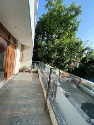 Balcony in 6+ BHK Villa at Anand Niketan – for Rent