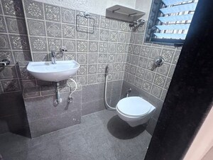 Bathroom in 3 BHK Apartment at H Rishabraj Serenity Decks, Goregaon East – for Sale