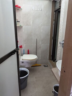 Bathroom in 2 BHK Apartment at Kandivali West – for Rent