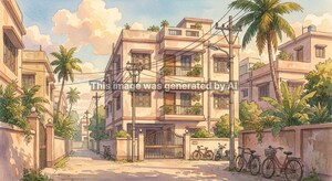  Apartment – Exterior View View at Nayabad - for Sale