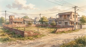 Plot Area in  Land at Dhoraji – for Sale