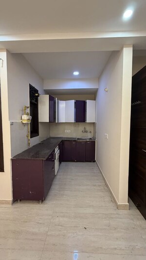 Kitchen in 2 BHK Builder Floor at Saket – for Rent
