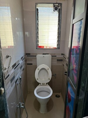 Bathroom in 2 BHK Apartment at Lodha Amara, Kolshet Road – for Rent