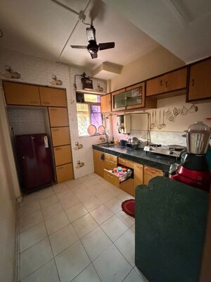 Kitchen in 1 BHK Apartment at Swastik Park CHS, Ghodbunder Road – for Rent