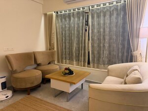 Living Room in 2 BHK Apartment at Model Town, Andheri West – for Rent
