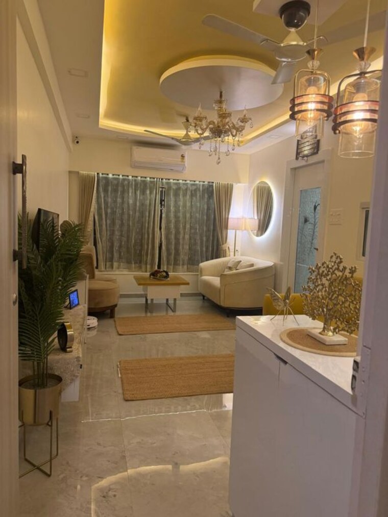 Living Room, model-town 2 Bedroom 900 Sq.Ft. Apartment In Andheri West Mumbai 10768167