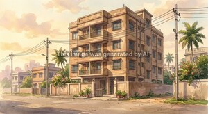  Apartment – Exterior View View at Bishnupur - for Sale