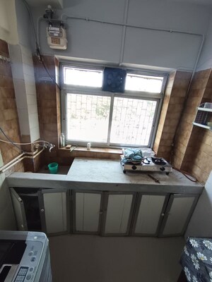 Kitchen in 1 BHK Apartment at Kamlesh Apartment, Andheri East – for Rent