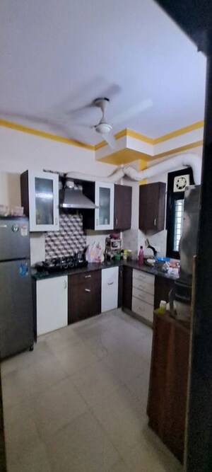 Kitchen in 3 BHK Builder Floor at Ansal Sushant Floors, Sushant Lok ii – for Sale