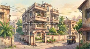  Apartment – Exterior View View at Dum Dum - for Sale