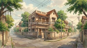  Independent House – Exterior View View at Shanthi Nagar - for Sale