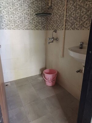 Bathroom in 1 BHK Apartment at Sector 11 Ghansoli – for Rent