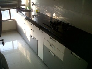 Kitchen in 2 BHK Apartment at Piramal Revanta, Mulund West – for Rent