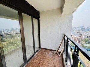 Balcony in 2 BHK Apartment at Rahul Aston, Hinjewadi – for Rent