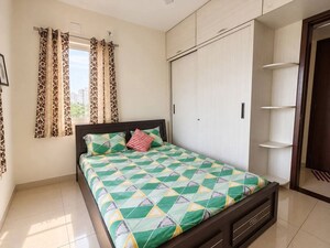 Bedroom in 2 BHK Apartment at Vilas Javdekar Yashone Maan, Hinjewadi – for Rent