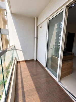 Balcony in 2 BHK Apartment at Vilas Javdekar Yashone Maan, Hinjewadi – for Rent